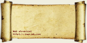 Miljana Gošić vizit kartica